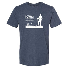 Load image into Gallery viewer, Outstanding in Our Field Iowa T-Shirt