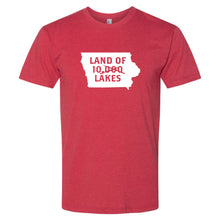 Load image into Gallery viewer, Land of 10 Lakes Iowa T-Shirt