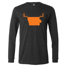 Load image into Gallery viewer, Antlers Iowa Long Sleeve T-Shirt
