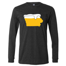 Load image into Gallery viewer, Beer Glass Iowa Long Sleeve T-Shirt