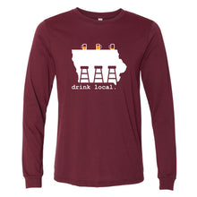 Load image into Gallery viewer, Drink Local Iowa Long Sleeve T-Shirt