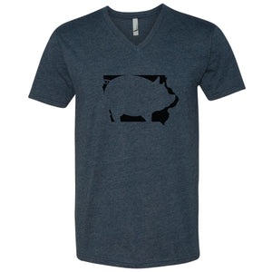 Iowa Hog V-Neck T-Shirt