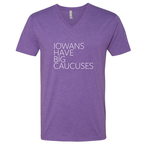 Iowa Caucuses V-Neck T-Shirt