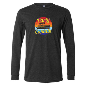 Party Captain Iowa Long Sleeve T-Shirt