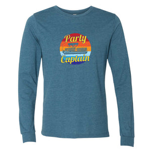 Party Captain Iowa Long Sleeve T-Shirt