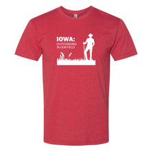 Load image into Gallery viewer, Outstanding in Our Field Iowa T-Shirt