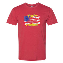 Load image into Gallery viewer, Fourth of July Party Captain Iowa T-Shirt