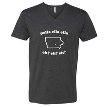 Load image into Gallery viewer, Pella Ella Ella Iowa V-Neck T-Shirt