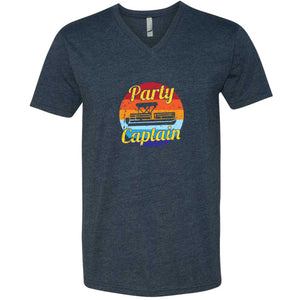 Party Captain Iowa V-Neck T-Shirt