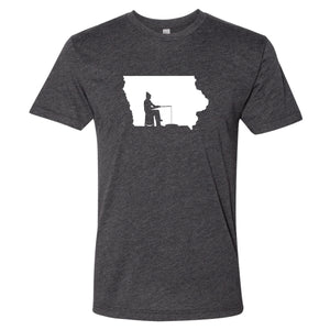 Ice Fishing Iowa T-Shirt