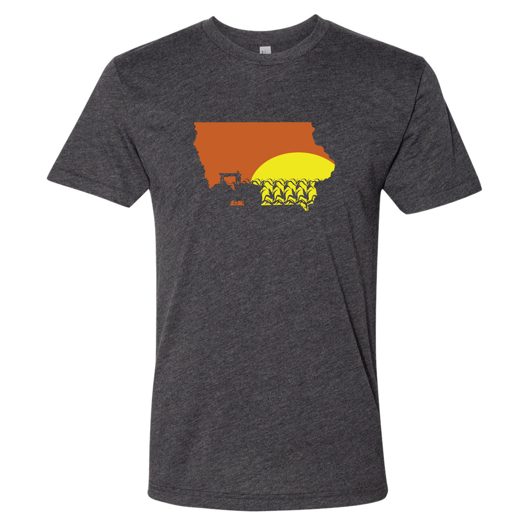 Iowa Tractor Sunset T-Shirt