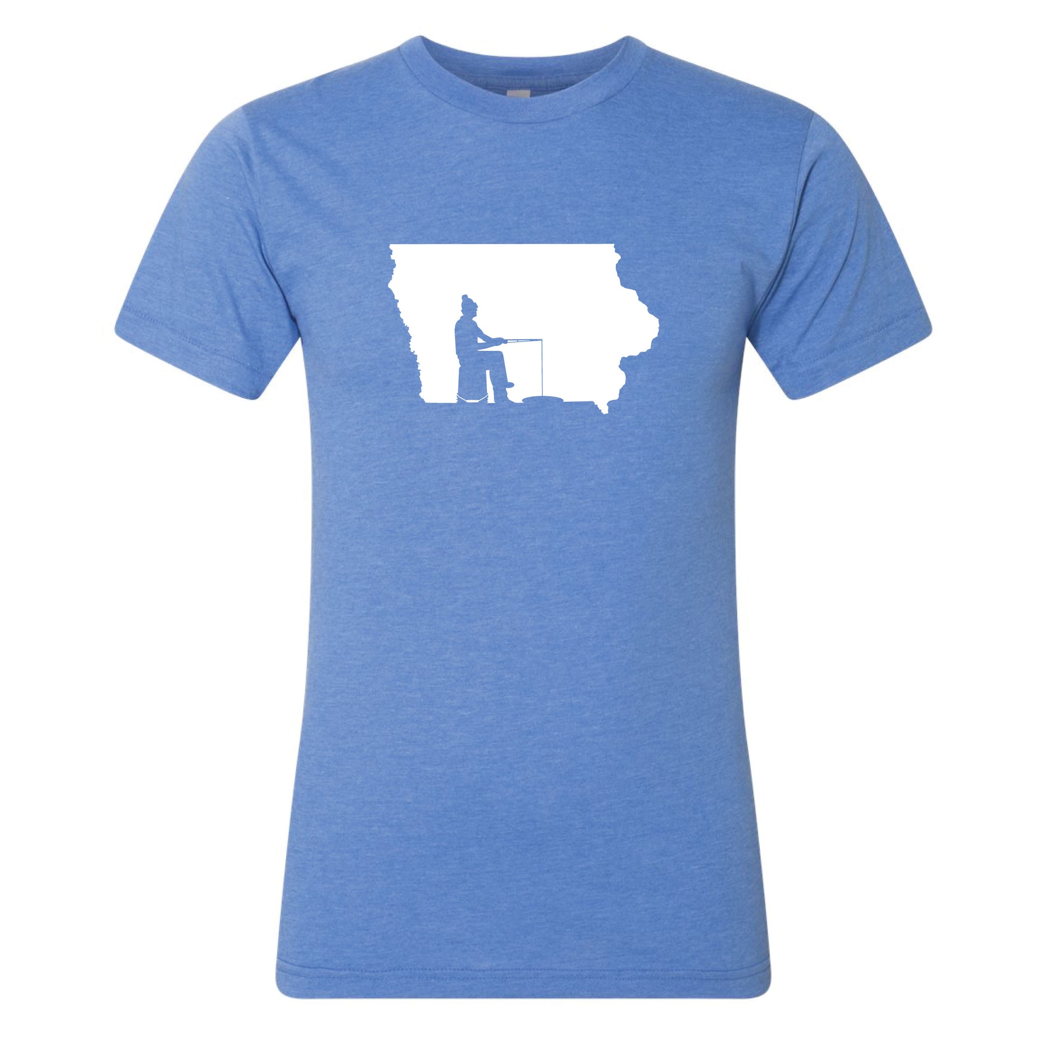 Ice Fishing Iowa T-Shirt – Iowa Awesome