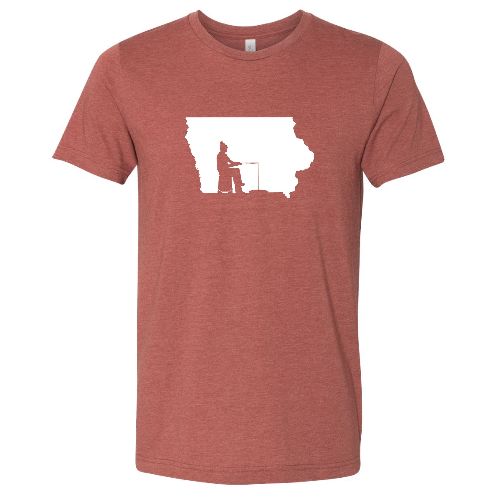 Ice Fishing Iowa T-Shirt – Iowa Awesome