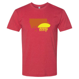 Iowa Tractor Sunset T-Shirt