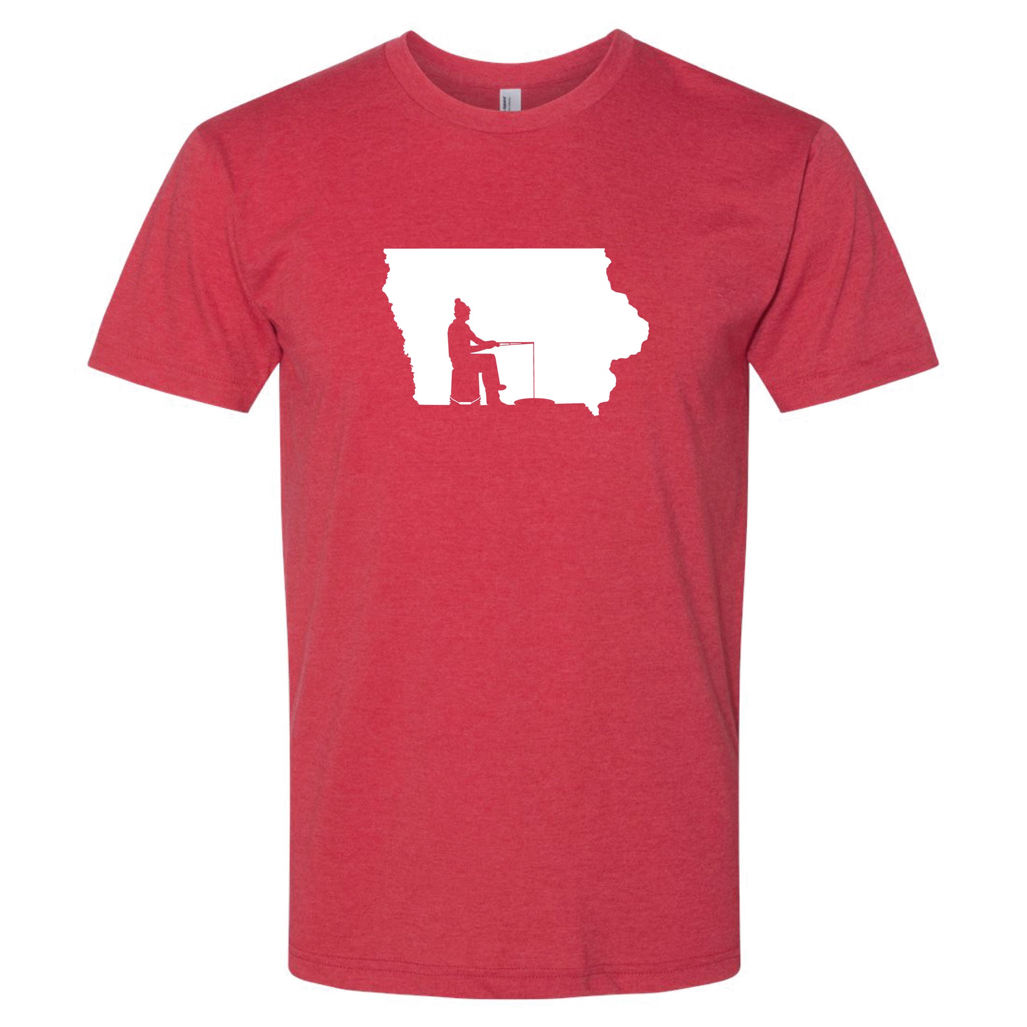 Iowa Fishing T-Shirt L