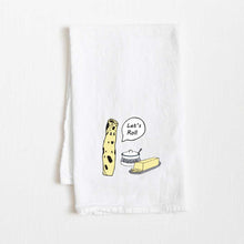 Load image into Gallery viewer, Lefse &quot;Let&#39;s Roll&quot; Flour Sack Towel