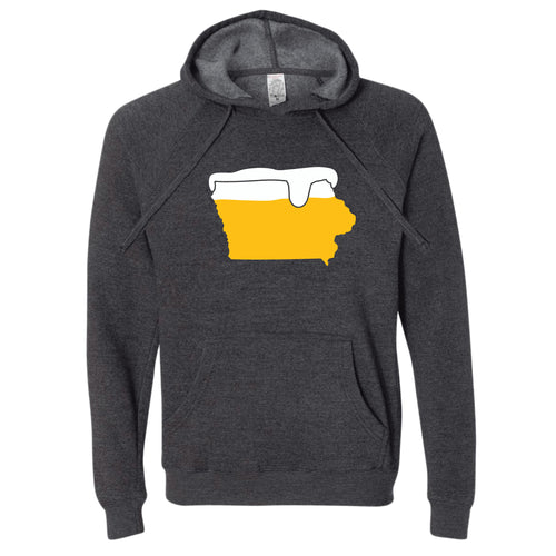 Iowa Beer Mug Hoodie