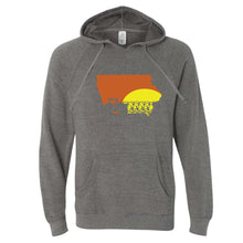 Load image into Gallery viewer, Iowa Tractor Sunset Hoodie