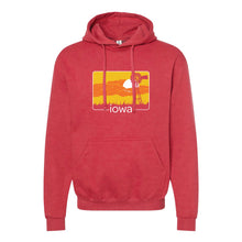Load image into Gallery viewer, Iowa Windmill Sunset Hoodie