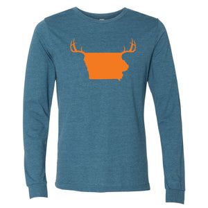 Antlers Iowa Long Sleeve T-Shirt