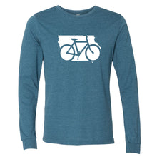 Load image into Gallery viewer, Bike Iowa Long Sleeve T-Shirt