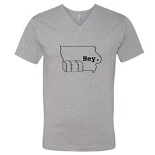 Load image into Gallery viewer, Hey. Iowa V-Neck T-Shirt