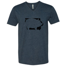 Load image into Gallery viewer, Iowa Hog V-Neck T-Shirt