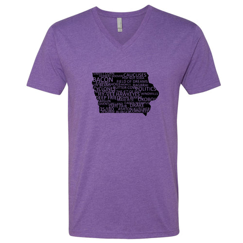 Everything Iowa V-Neck T-Shirt