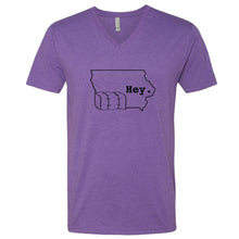 Load image into Gallery viewer, Hey. Iowa V-Neck T-Shirt