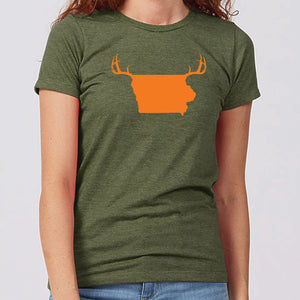 Antlers Iowa Women's T-Shirt