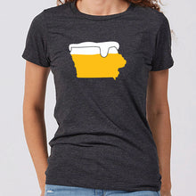 Load image into Gallery viewer, Beer Glass Iowa Women&#39;s T-Shirt