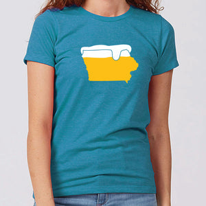 Beer Glass Iowa Women's T-Shirt