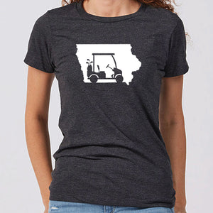 Golf Iowa Women's T-Shirt