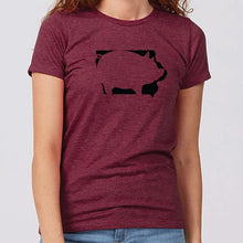 Load image into Gallery viewer, Iowa Hog Women&#39;s T-Shirt